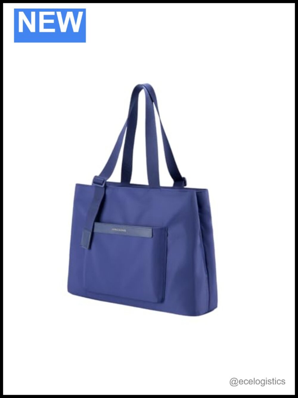 Large Waterproof Nylon Tote Bag for Women with Laptop Compartment, Work or